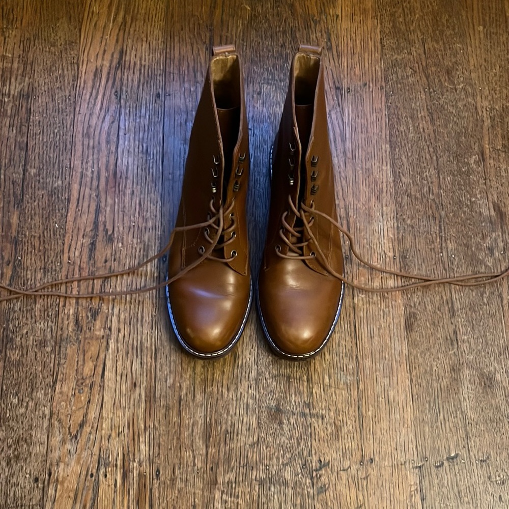 Madewell lace-up boots